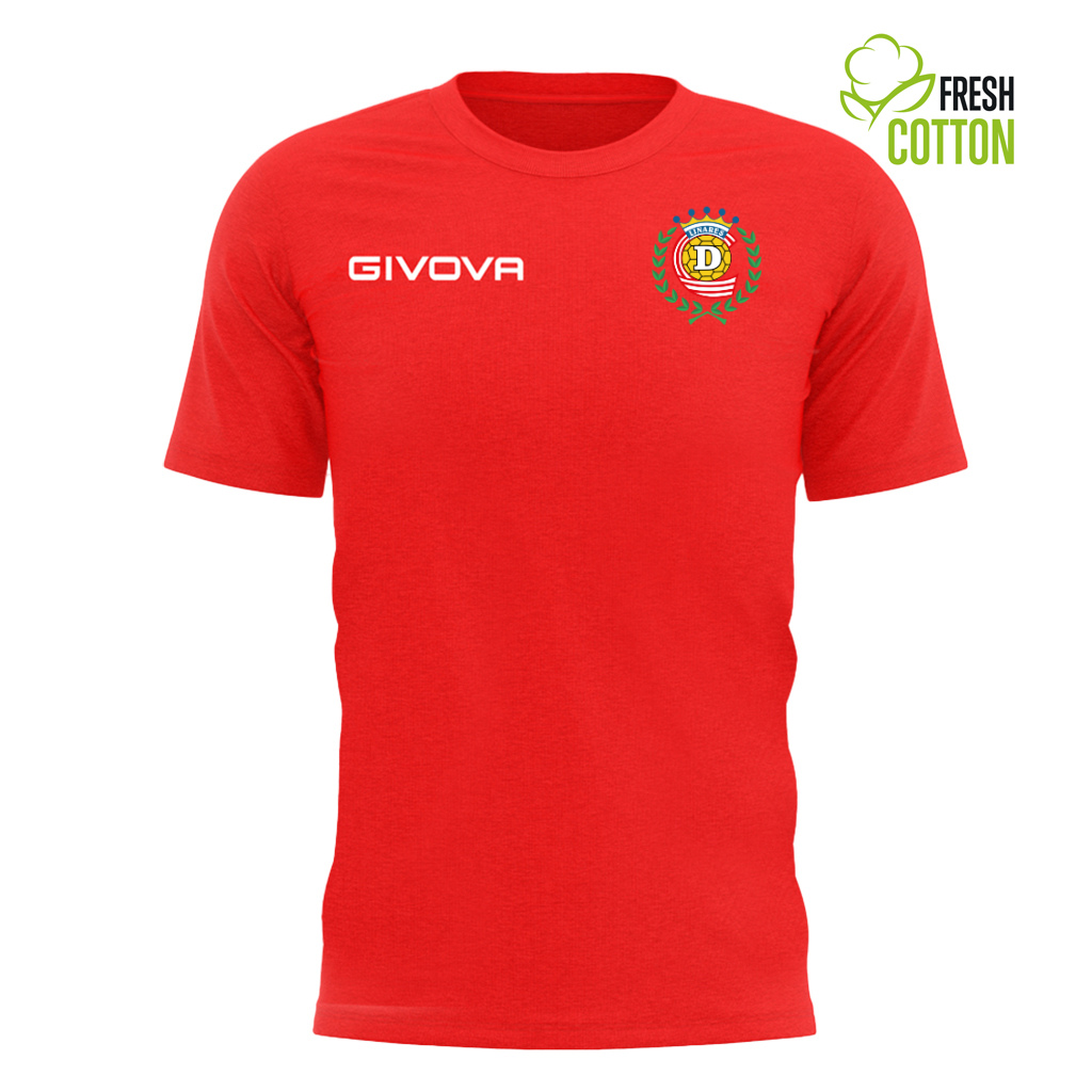 Polera Algodón Fresh Roja Deportes Linares