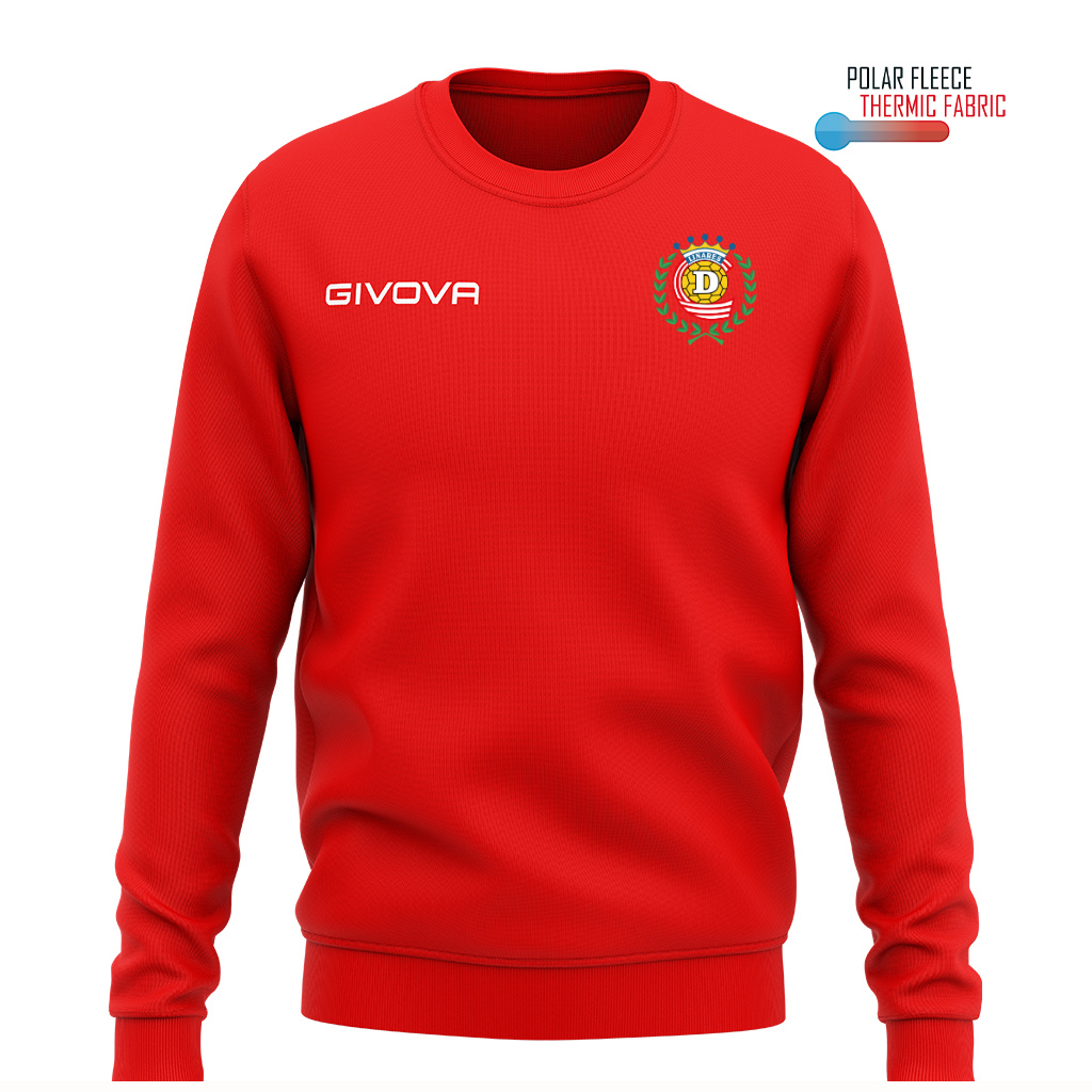 Poleron Entrenamiento Rojo Deportes Linares